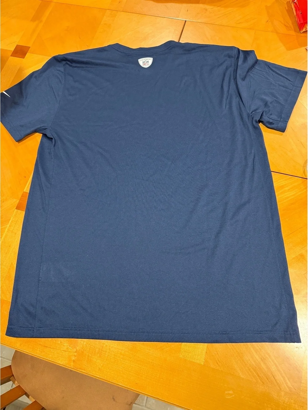 Nike Dri-FIT Denver Broncos NFL Training Shirt Men’s Large Blue Short Sleeve